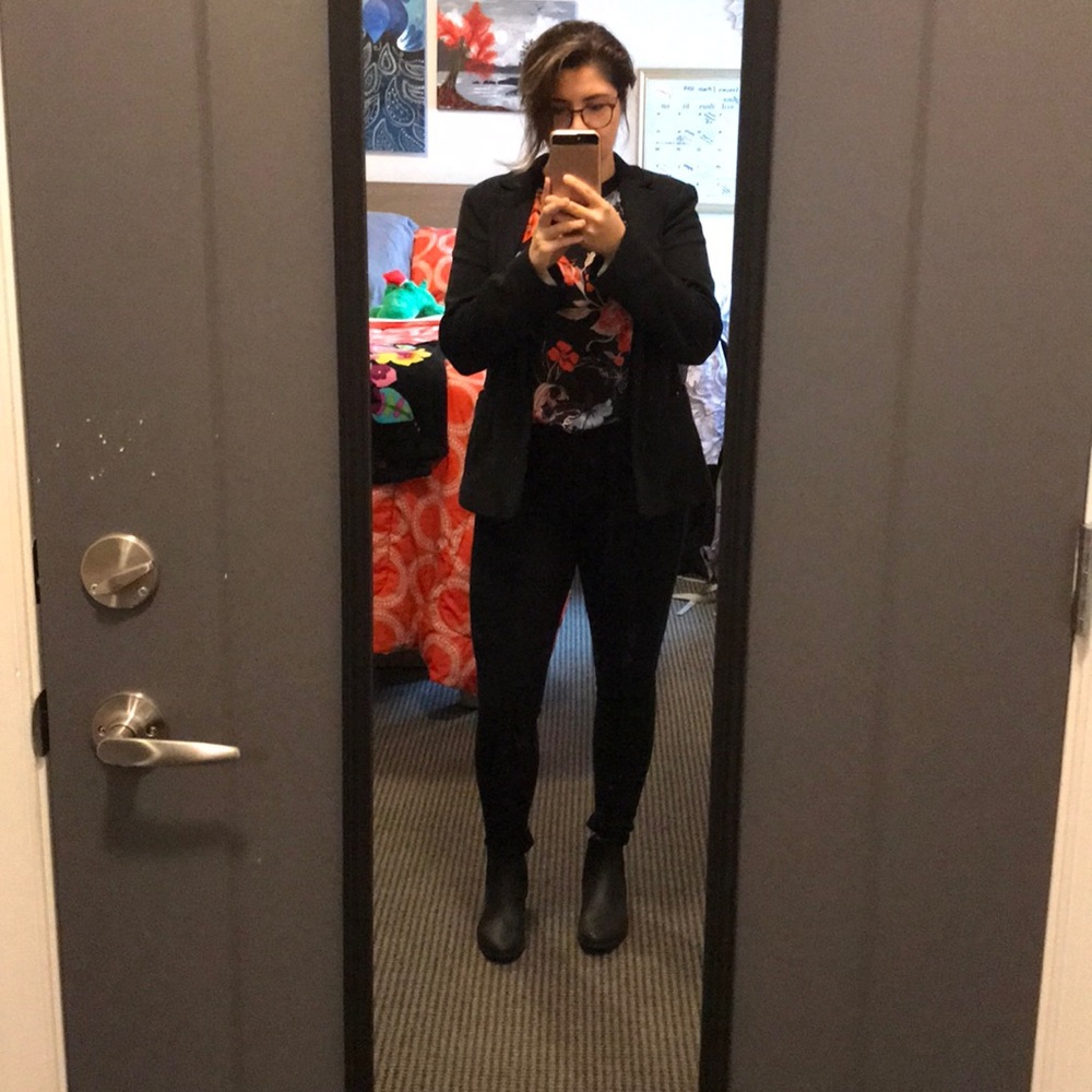 Classic Black Blazer